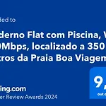 Flat Localizado A 200M Shopping Recife, Bem Perto Da Praia De Boa Viagem E Com Wi-Fi 400Mbps