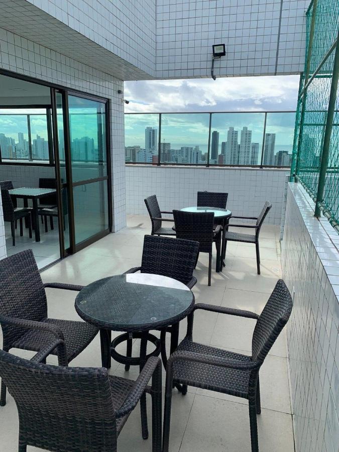 Apartamento Flat Localizado A 200m Shopping Recife, Bem Perto Da De Boa Viagem E Com Wi-fi 400mbps